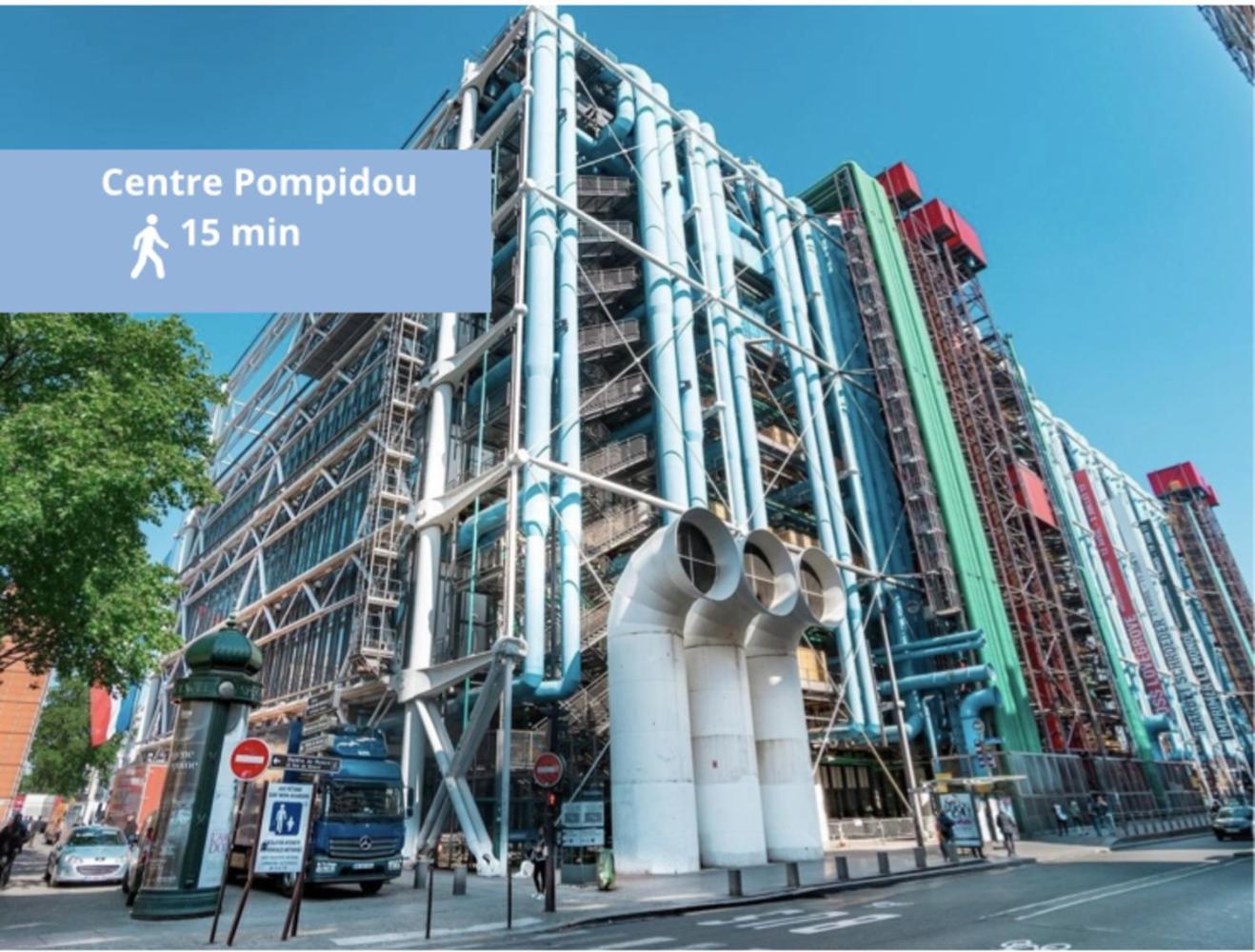 Appartement Moderne Au Centre De Paris, 3Eme Exterior foto